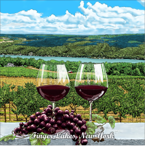 Vineyard Vista, Finger Lakes, New York